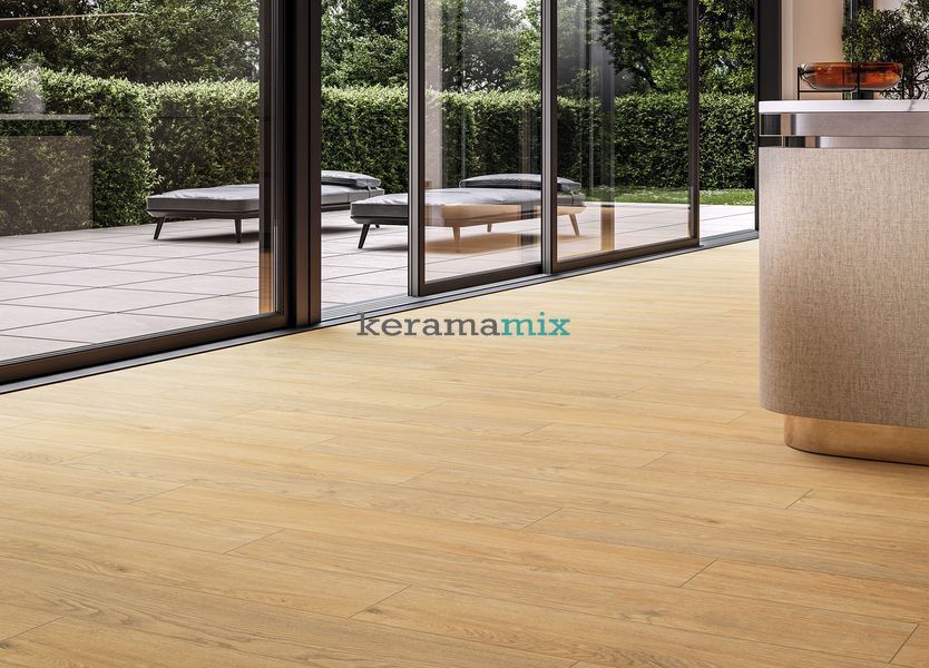 Плитка під дерево Cerrad | Neosimple Cream RECT 193x1202x8 208204 фото
