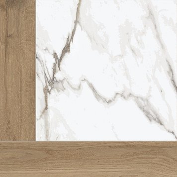 Керамогранит Ceramica Deseo | Overlay Marble 60X60 13124 фото