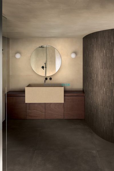 Керамогранит Florim | Плитка Sensi Terre Carbone Brick Silk 5,7х23,2 Ret 8 мм (787118) 202853 фото