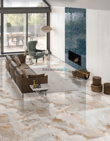 Керамограніт Italica | Absid Gris Polished 60x60 см 11948 фото