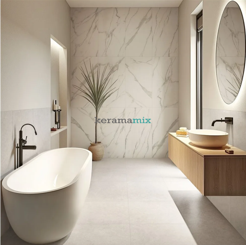 Керамогранит Marazzi | Stony Ice 60х120 RT Natural 8.5 мм (MQJJ) 209947 фото