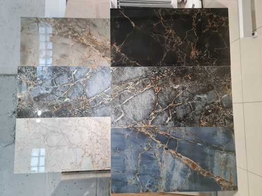 Керамогранит Italica | Denia Gold Black High Glossy 60x120 см