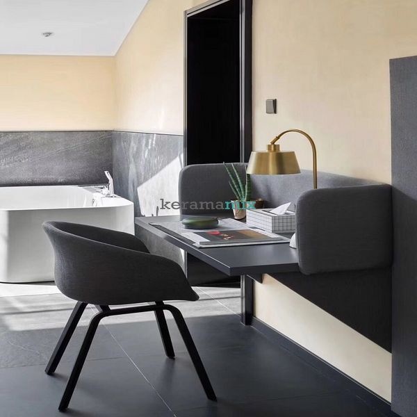 Керамогранит Megagres | GBM80160M BLACK MATT 60x60 см 17766 фото