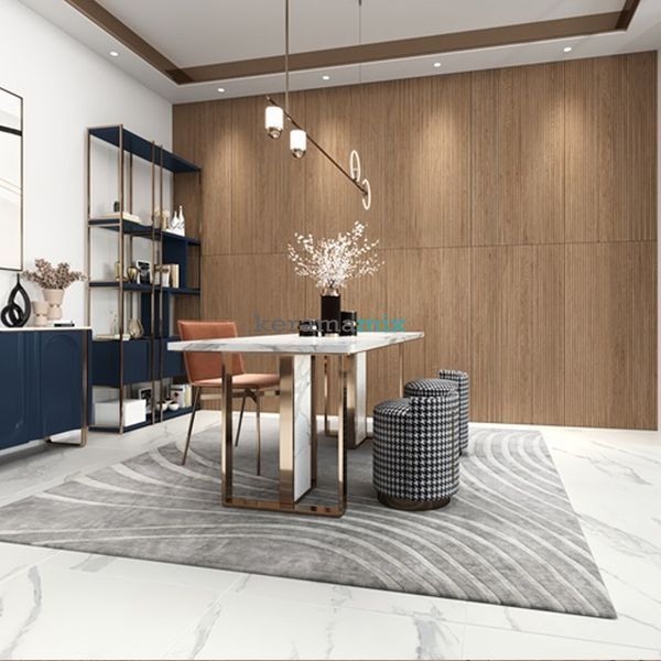 Керамогранит ALMERA CERAMICA | Couvet Wood Slat Haya 75x150 см 208848 фото