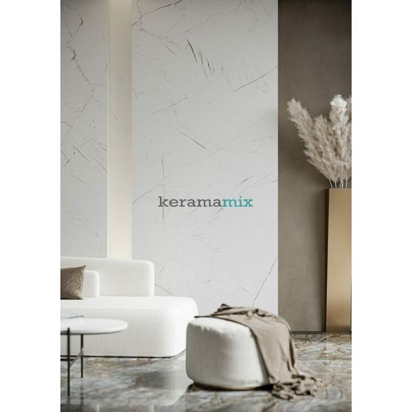 Керамогранит Cerrad | GRES MARMO THASSOS WHITE RECT 8&times;597&times;1197 18943 фото