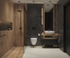 Керамограніт Paradyz | Carrastone Black Gres Szkl. Rekt. Mat. 59,8X119,8 18532 фото 2