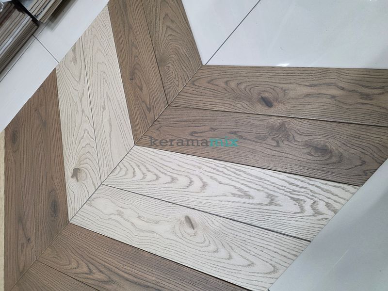 Плитка под дерево Marazzi | Vivo Sabbia Chevron 11x54 (MP3P) 18731 фото