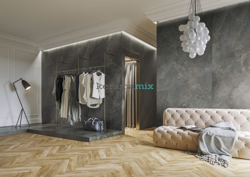 Керамогранит Cerrad | Masterstone Graphite RECT 59,7X119,7 CM 201458 фото