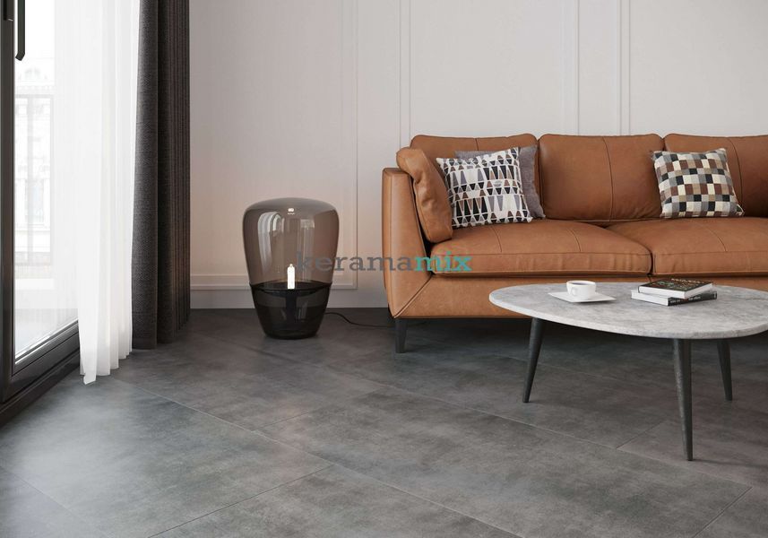 Керамограніт Golden Tile | Плитка Strada 5NУП30 антрацит 300х600 202670 фото