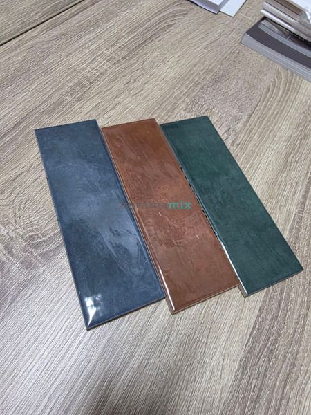 Плитка Almera Ceramica | Bliss Blue 6,5x20 см 208501 фото