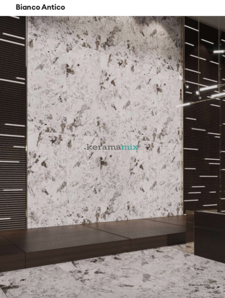 Керамограніт Kutahya | Bianco Antico Polish 120х280 6 мм  208206 фото