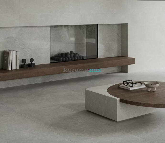 Керамогранит Paradyz | Minirock U118 Light Grey RECT LAP 598x1198x8 18568 фото