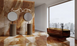 Керамограніт Paradyz | Abstract Rust Gres Szkl. Rekt. Poler 59,8X119,8 18516 фото 2