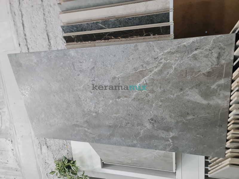 Керамогранит Pamesa | Плитка 60*120 Es Erding Grey Luxglass 17866 фото