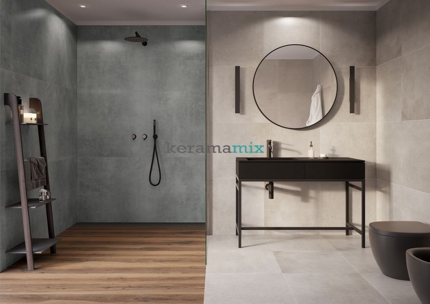 Керамограніт Cerrad | Concrete Beige 59,7X119,7 17169 фото