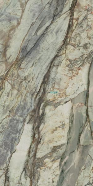 Керамограніт Paradyz | Abstract Green Gres Szkl. Rekt. Poler 59,8X119,8 18517 фото