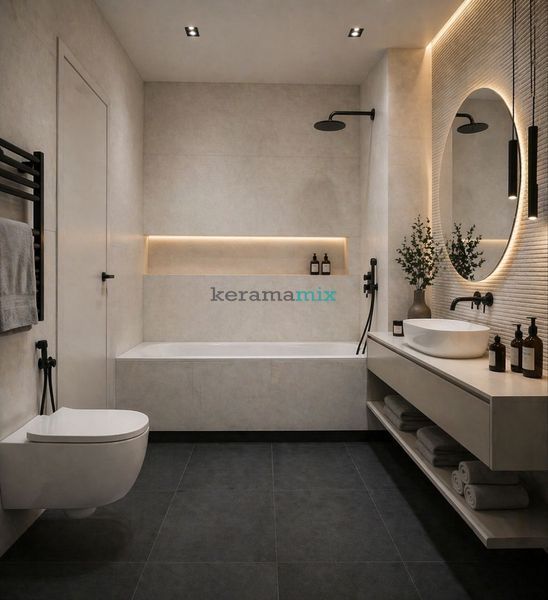 Керамограніт Cersanit | Solano Antracite Matt 59,8x59,8 см 18619 фото