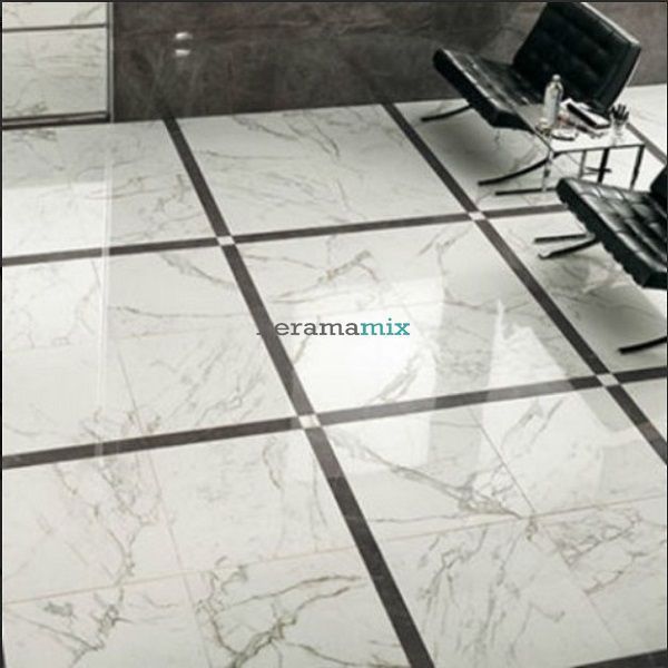 Керамограніт Megagres | W6P601B CARRARA 60x60 см 17768 фото