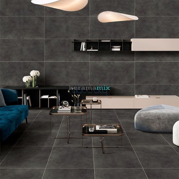 Керамограніт Cersanit | Solano Antracite Matt 59,8x59,8 см 18619 фото