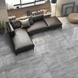 Керамогранит Termal Seramik | Fossil Dark Grey Full Lappato 60x120 см 13472 фото 2