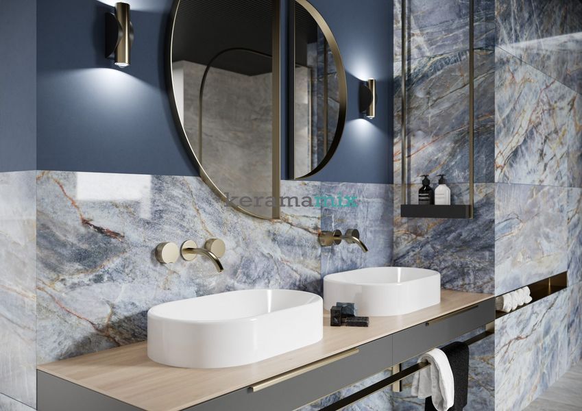 Керамогранит Cerrad | Brazilian Quartzite Blue RECT 1197x1197x8 202407 фото