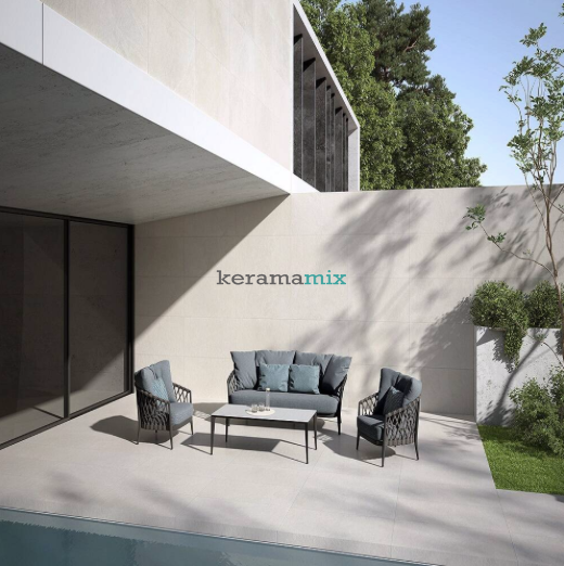 Керамогранит Termal Seramik | Slate White Mat 60x120 см 13473 фото