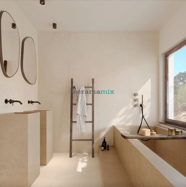 Керамогранит Marazzi | Плитка Pietra di Sicilia Bianco 60х120 Rett. 9 мм (MQCX) 210251 фото
