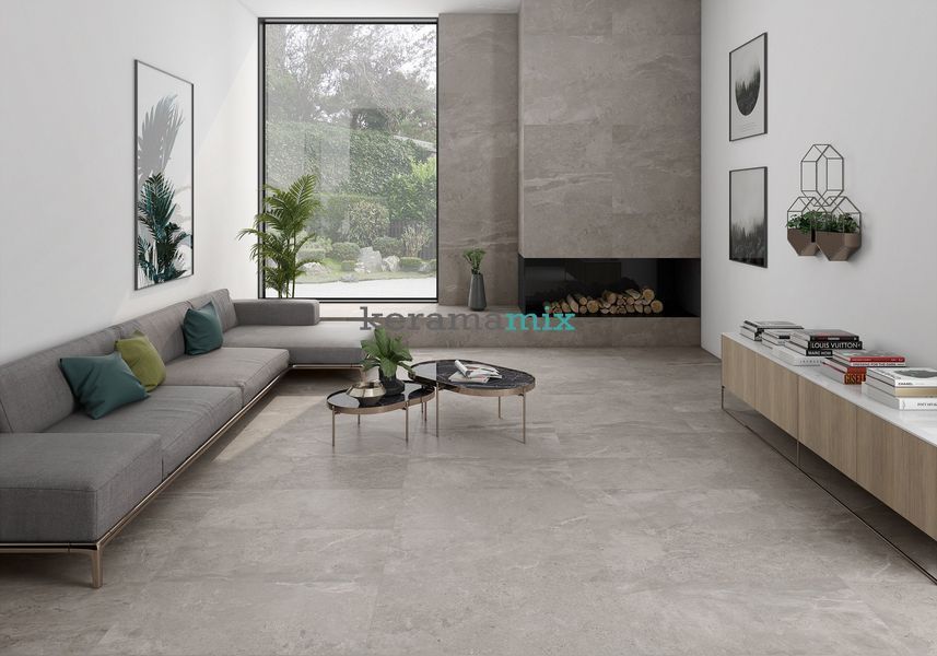 Керамограніт Pamesa | Плитка 60*120 Es Erding Pearl Luxglass Rect 17868 фото