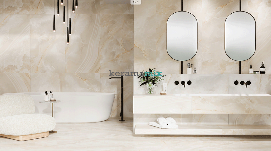 Керамогранит Teo Ceramics | Charisma Cream F P 1200x1200x8 R Somat 1 208702 фото