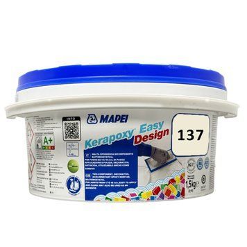 Епоксидна затирка Mapei Kerapoxy Easy Design 137 Карибський, 1,5 кг 209750 фото