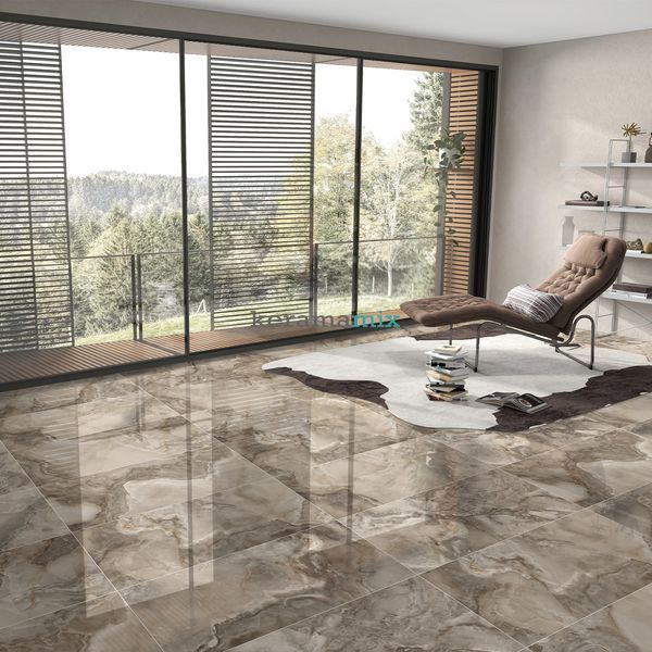 Керамогранит Ceramica Deseo | IMPALA TAUPE POL 60x120 см 202907 фото