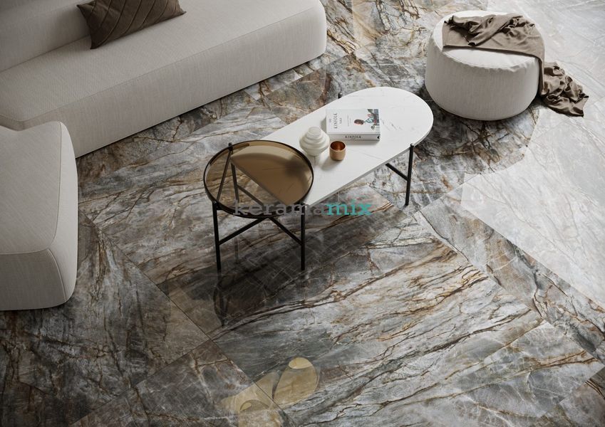 Керамогранит Cerrad | Brazilian Quartzite Black RECT 1197x1197x8 202409 фото
