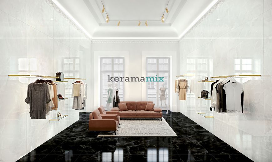 Керамогранит Energieker | Плитка ONYX WHITE 60*120*9mm 203107 фото