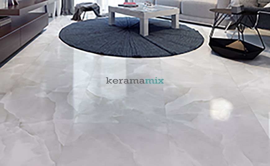 Керамогранит Energieker | Плитка ONYX WHITE 60*120*9mm 203107 фото