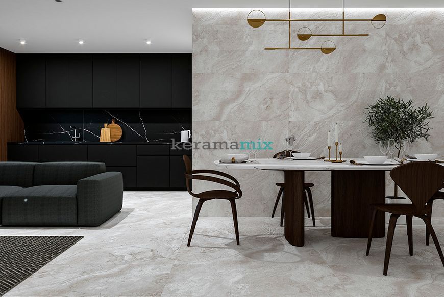 Керамогранит CERAMA MARKET | Alabastrino Bianco Grande Matt 60x120 см 16446 фото