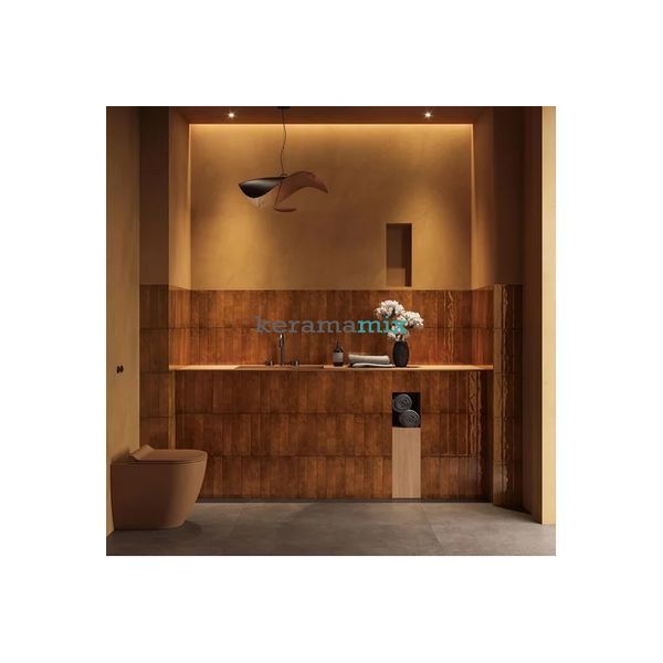 Плитка настенная Paradyz | Monpelli Terra Mix Cegielka STR Блиск 65x298 20103 фото