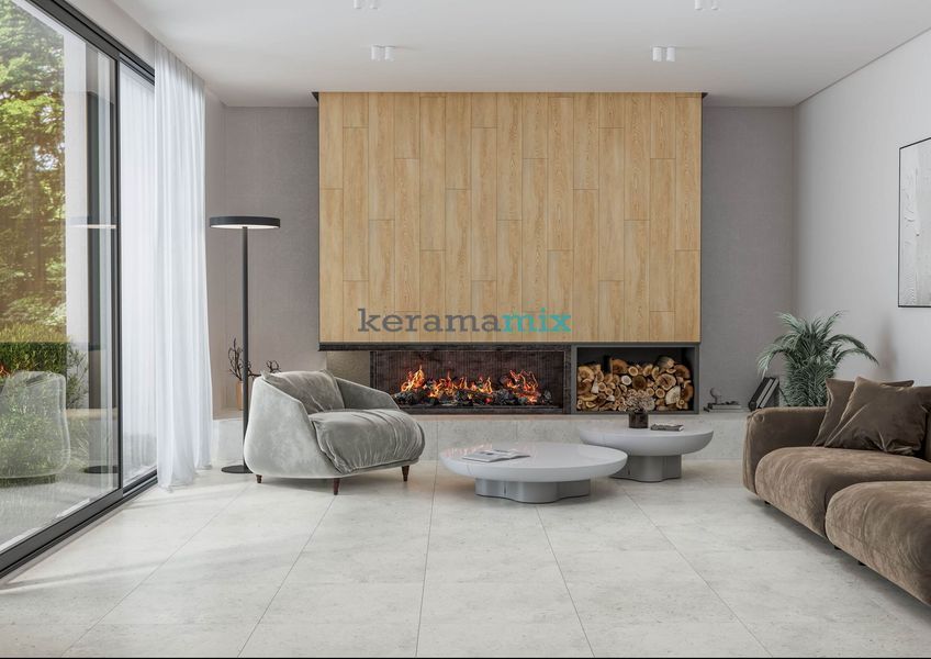Керамогранит Golden Tile | Terragres Плитка Corso 5FА580 айвори 600x600x8 202560 фото