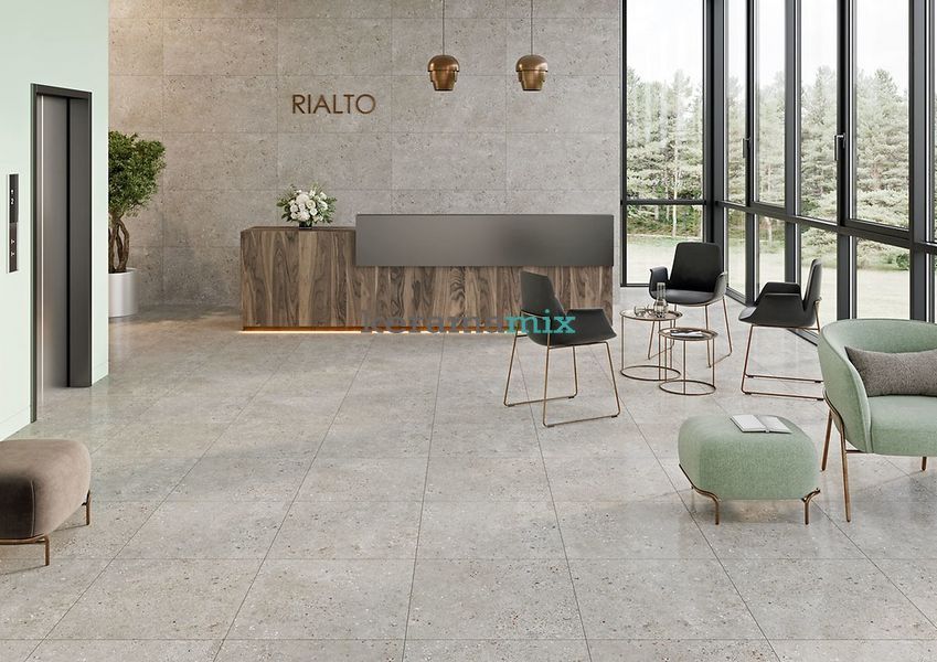 Керамограніт Cersanit | Rialto Grey Matt 59,8x59,8 см 16281 фото