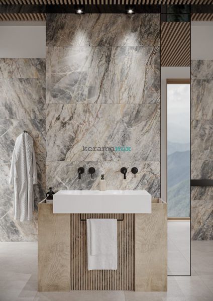 Керамогранит Cerrad | Brazilian Quartzite Amber RECT 2797x1197x6 202411 фото