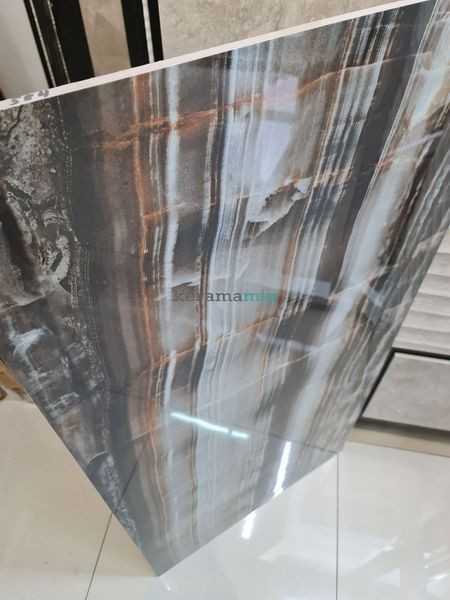 Керамограніт Kale ROYAL MARBLES MPB-R584 Onyx Rainbow Dark Polished 60x120 51889237 фото