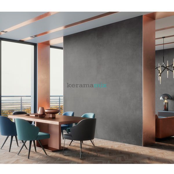 Керамогранит Cerrad | Concrete Anthracite 59,7X59,7 17174 фото