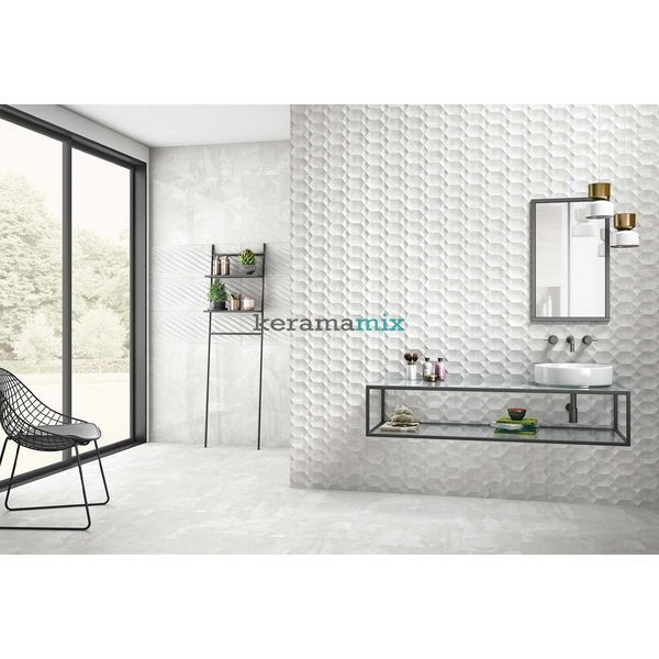 Плитка Ceramica Deseo | Onyx Sky Hexa 900&times;300&times;9 18994 фото