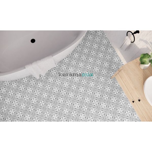 Керамограніт Almera Ceramica | Pris.Pre.Howard Grey 45x45 см 13280 фото