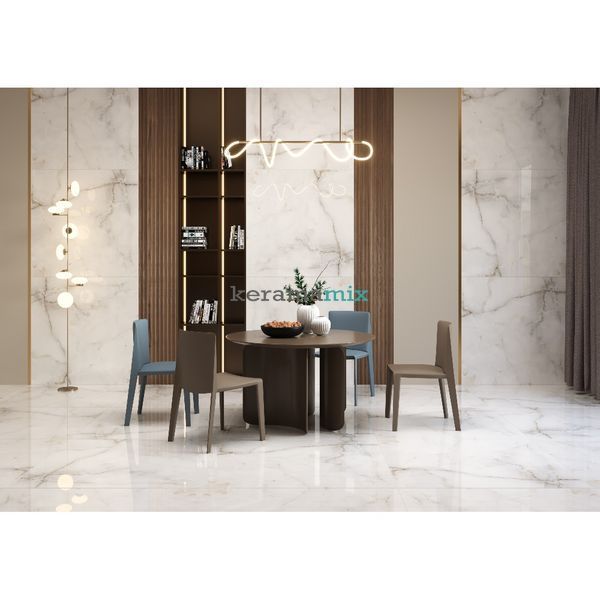 Керамограніт Almera Ceramica | Premium Onyx Sky 120x120 cm 18995 фото