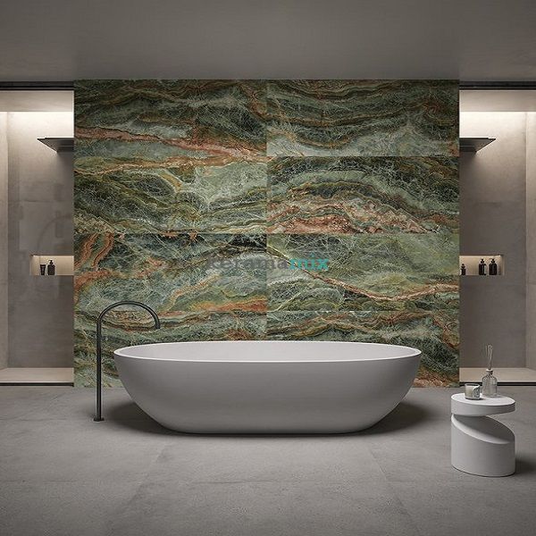 Керамограніт Santagostino | Onyx Emerald 60x120 см 13674 фото