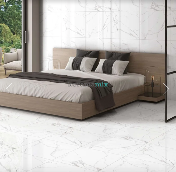 Керамогранит Livenza Granito | Statuario Alaska 60x60 см 201500 фото