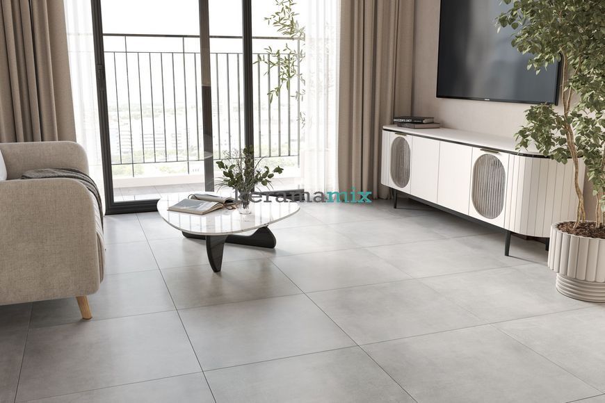 Керамогранит Golden Tile | Плитка Terragres Kassel 812580 серый 600х600х8 202512 фото