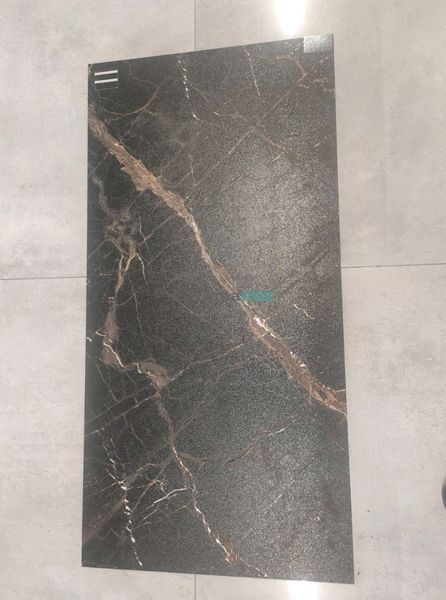 Керамогранит Italica | Doris Nero Sugar Carving Dark 60x120 17524 фото