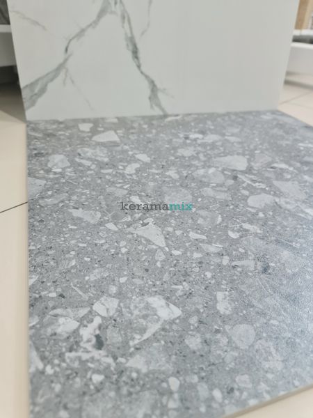 Керамогранит Teo Ceramics (Allore) | Terra Anthracite F PC R Sugar 600x600 11567 фото