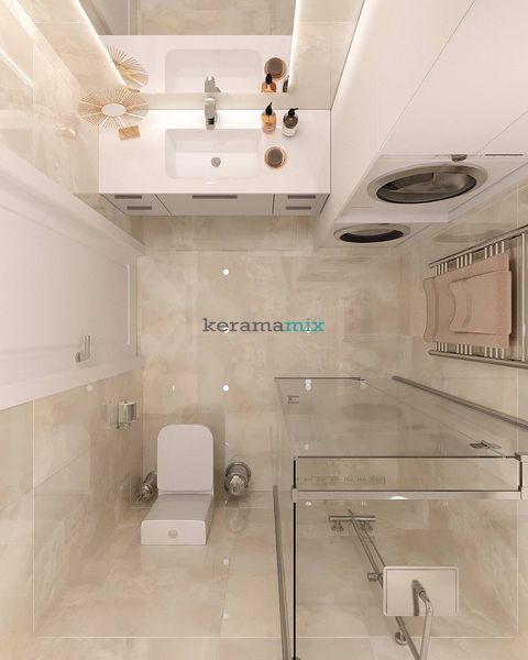 Керамограніт Alcora Ceramic | Arely/Piev beige Polished 600x1200 12006 фото